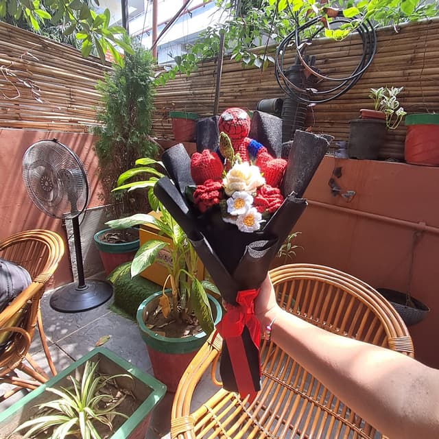 Spiderman bouquet
